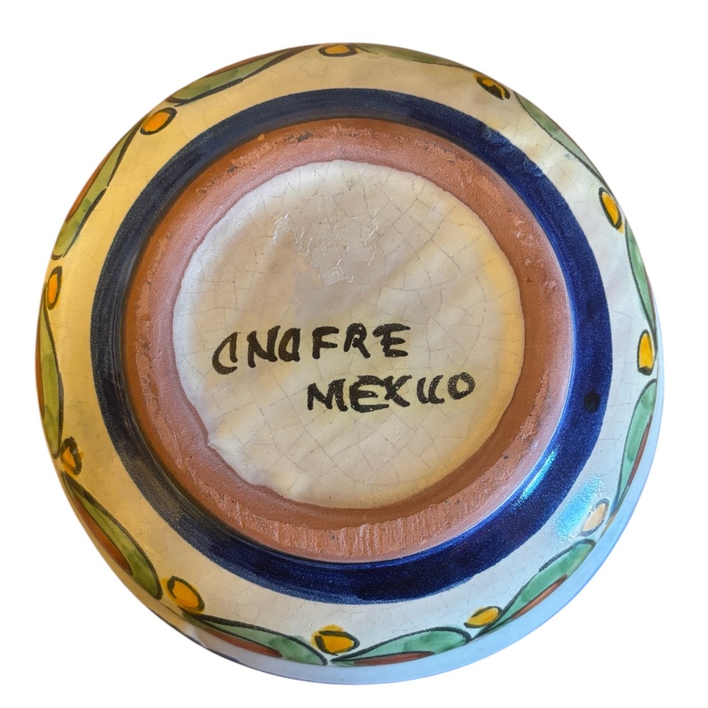Set of 4 Mexican Pottery Nesting Bowls - Picture 6 of 16